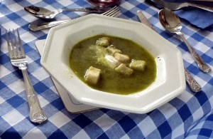 Watercress soup