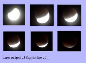 Lunar eclipse 28 September 2015 
